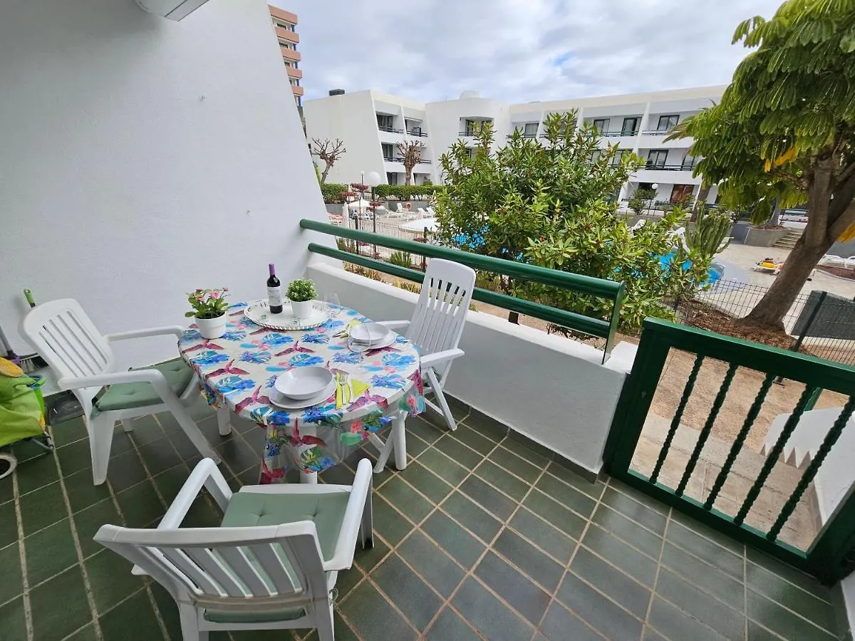 Casa Palmera 3 Only 150 Metres To The Beach, Heated Pool, Wifi, Sat-Tv, Balcony Arona  Διαμέρισμα Arona (Tenerife)