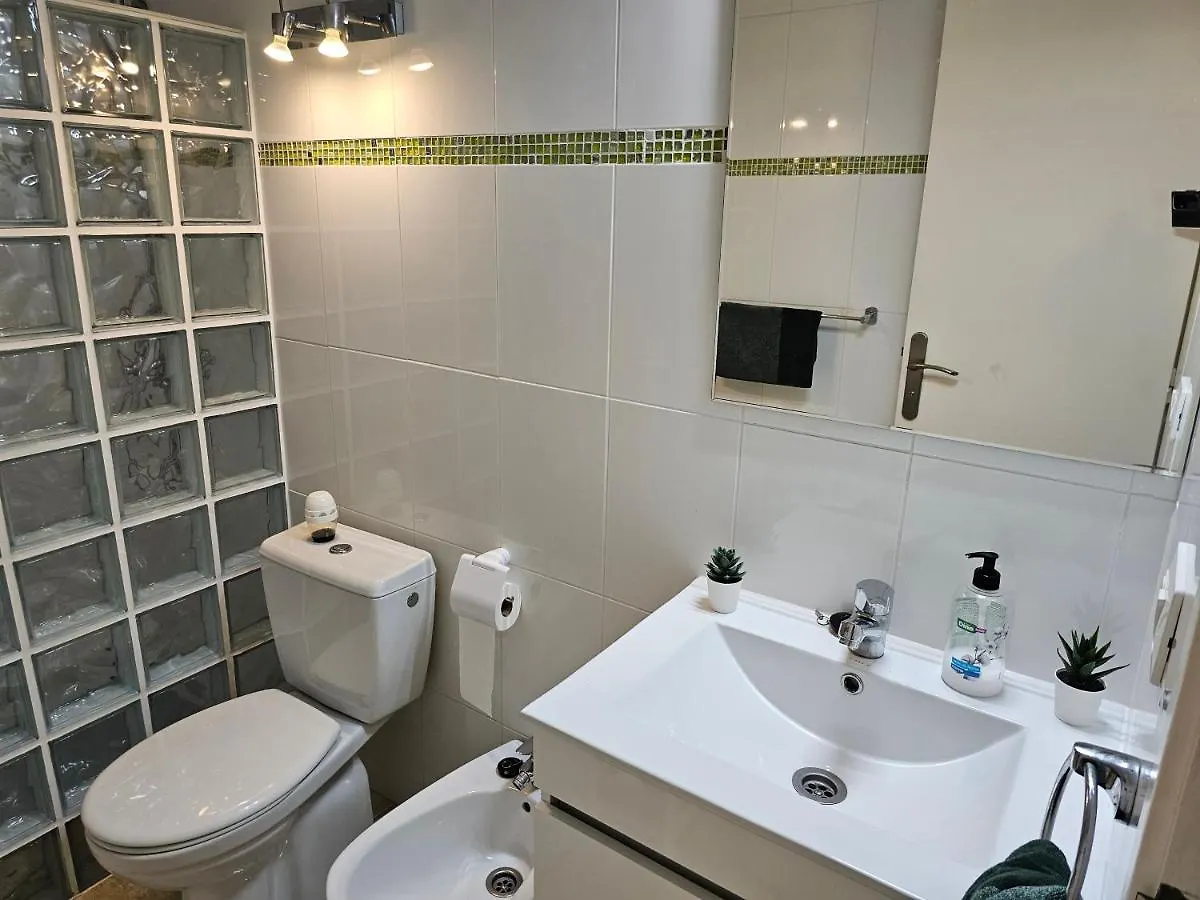 Casa Palmera 3 Only 150 Metres To The Beach, Heated Pool, Wifi, Sat-Tv, Balcony Арона